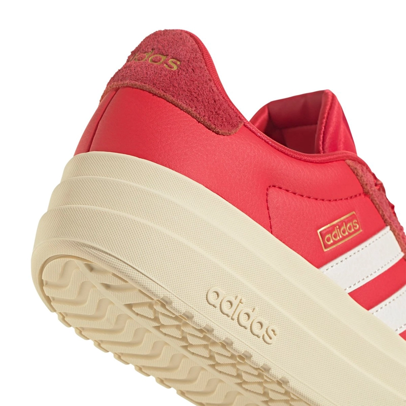 ZAPATILLAS MUJER ADIDAS URBANAS ROJO VL COURT BOLD - 8