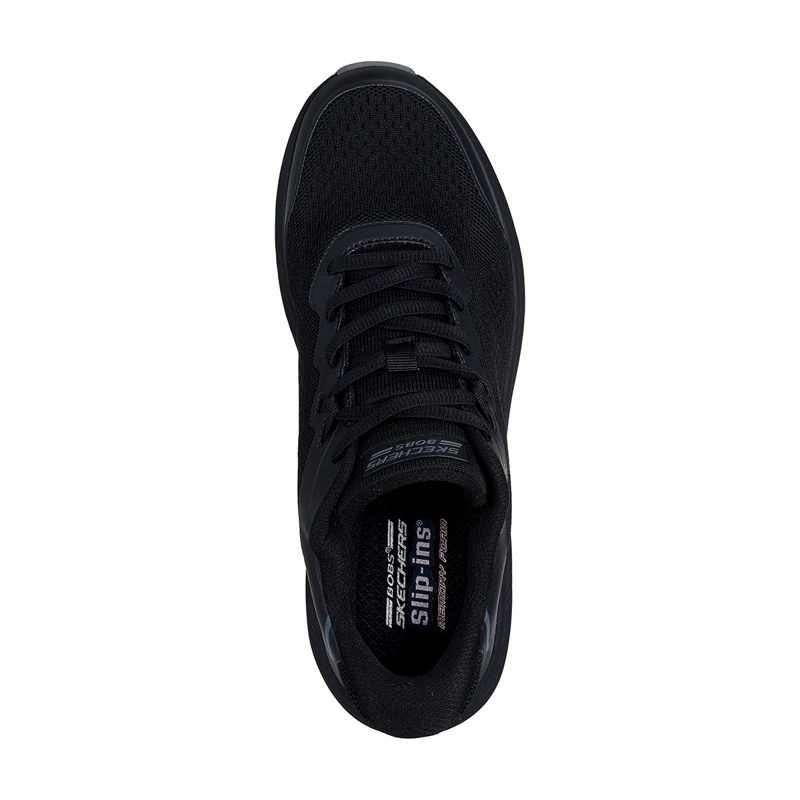ZAPATILLAS HOMBRE SKECHERS CASUAL NEGRO BOBS SKILLZ - 4