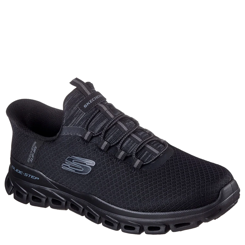 ZAPATILLAS HOMBRE SKECHERS CASUAL NEGRO SLIP INS GLIDE STEP - 2