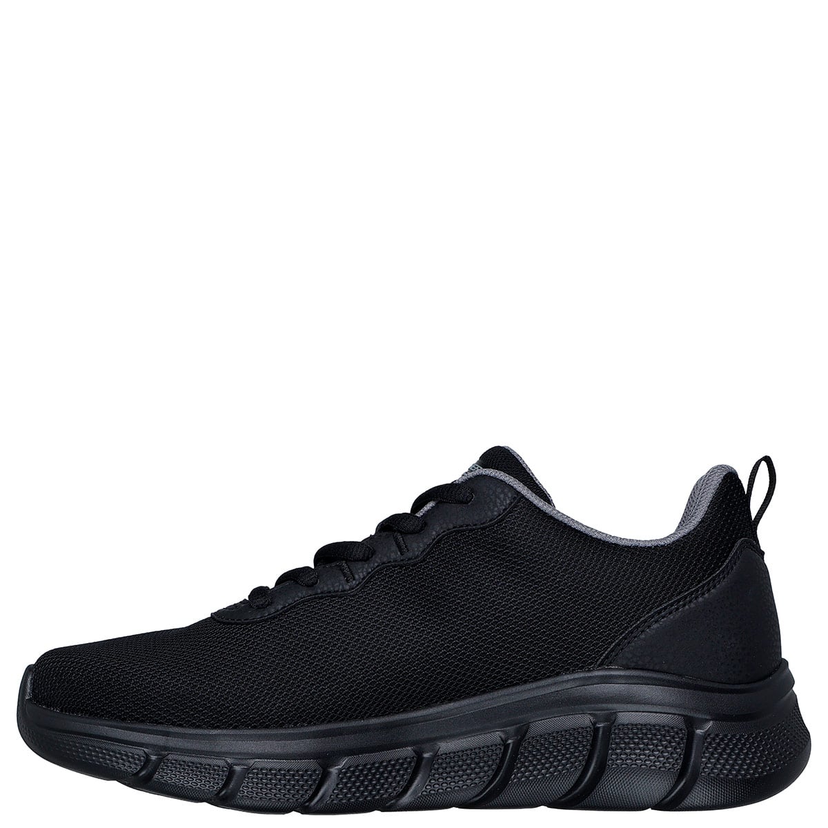 ZAPATILLAS HOMBRE SKECHERS URBANO NEGRO BOBS SPORT B FLEX - 3