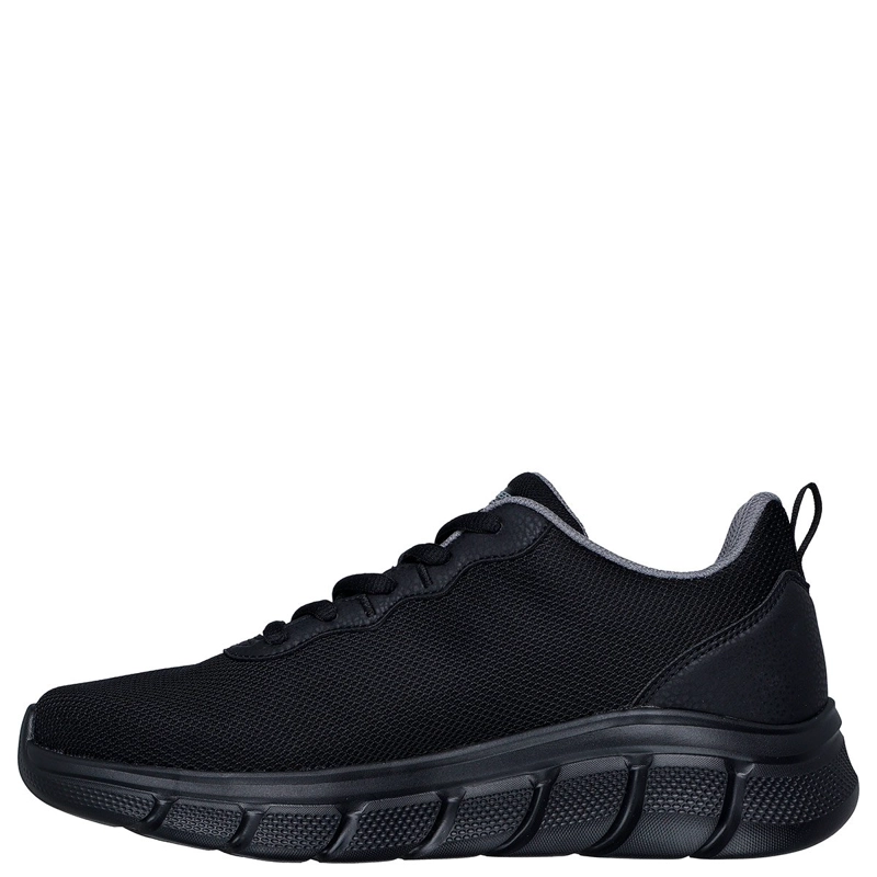 ZAPATILLAS HOMBRE SKECHERS URBANO NEGRO BOBS SPORT B FLEX - 3