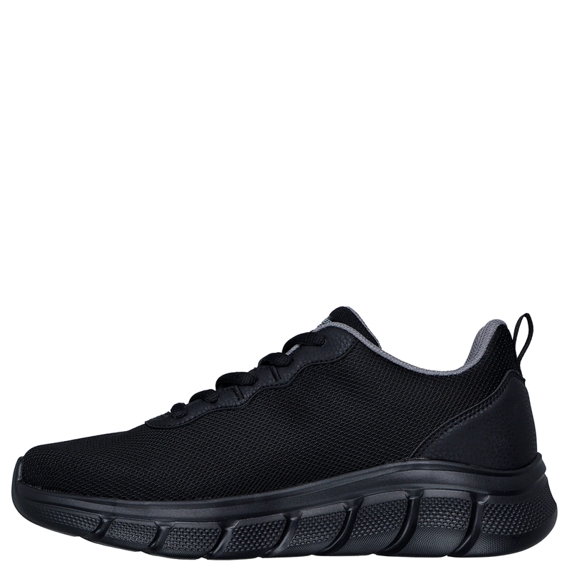 ZAPATILLAS HOMBRE SKECHERS URBANO NEGRO BOBS SPORT B FLEX - 3