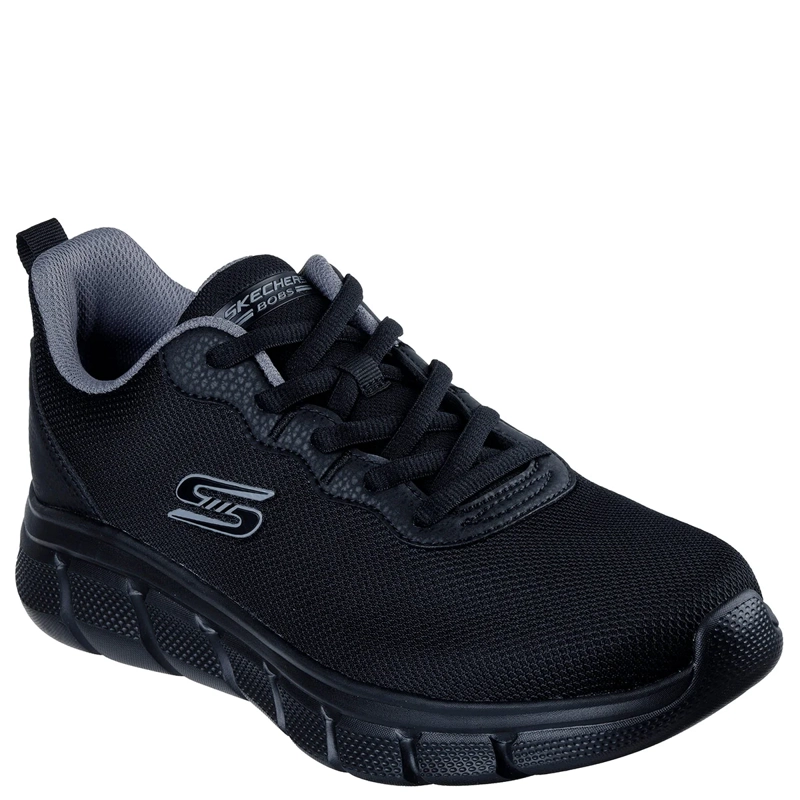 ZAPATILLAS HOMBRE SKECHERS URBANO NEGRO BOBS SPORT B FLEX - 2