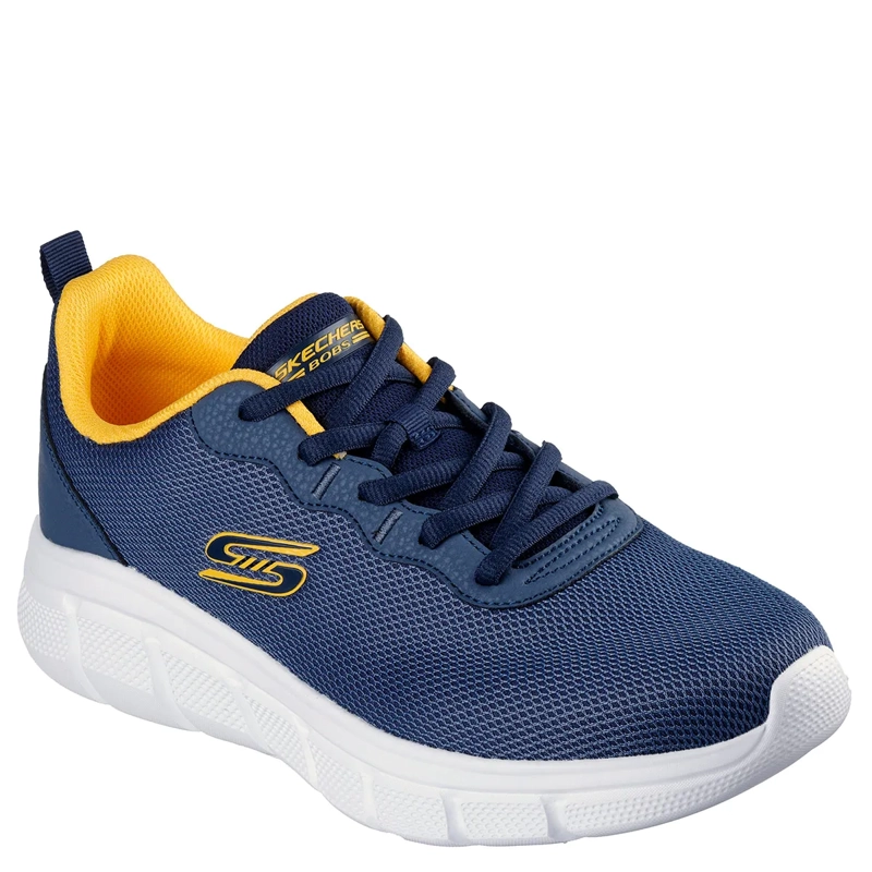ZAPATILLAS HOMBRE SKECHERS CASUAL AZUL MARINO BOBS SPORT B FLEX - 3