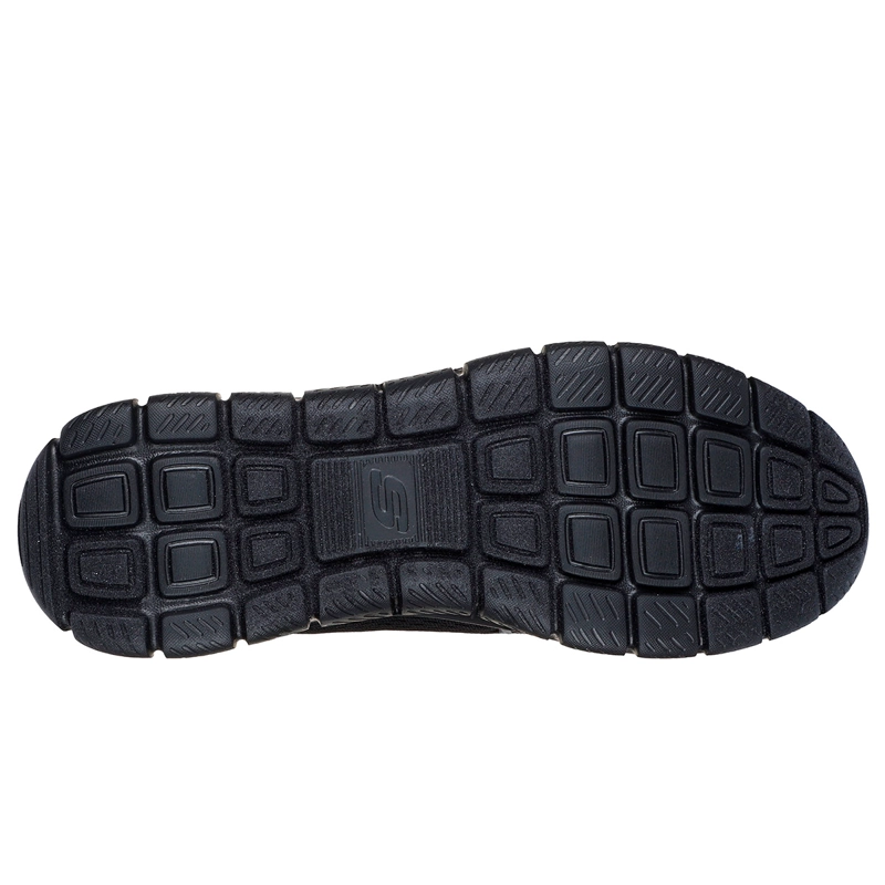 ZAPATILLAS HOMBRE SKECHERS URBANO NEGRO TRACK - 5