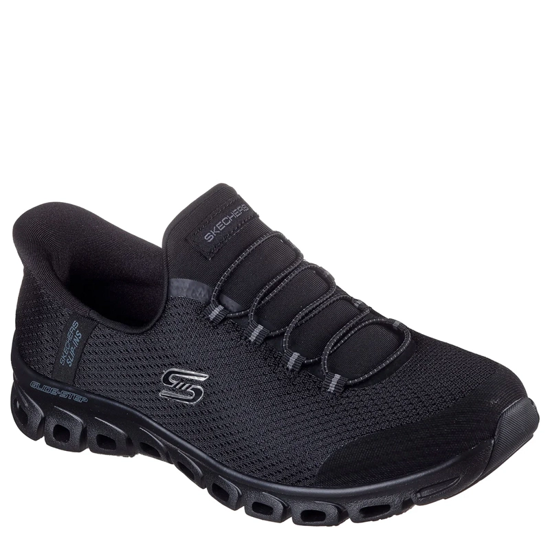 ZAPATILLAS MUJER SKECHERS CASUAL NEGRO SLIP INS GLIDE STEP - 2
