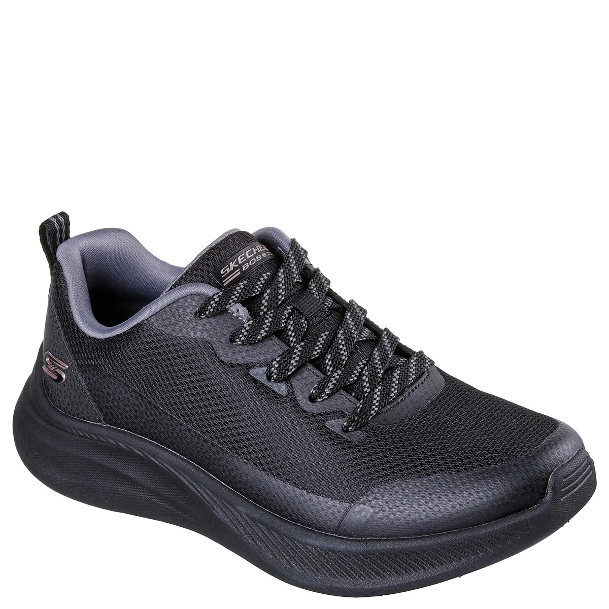 ZAPATILLAS MUJER SKECHERS URBANO NEGRO BOBS MODA FLEX - 2