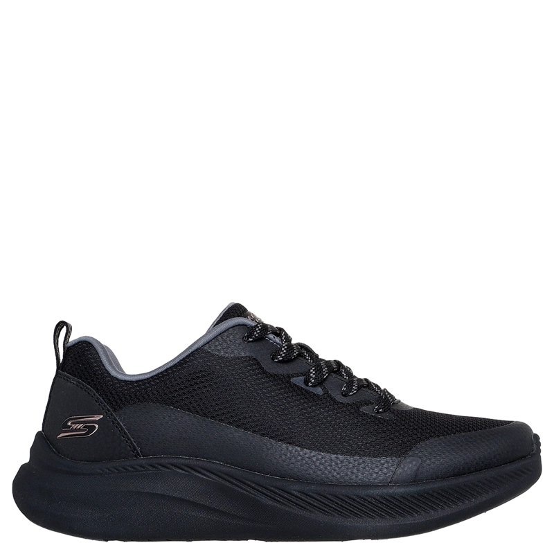 ZAPATILLAS MUJER SKECHERS URBANO NEGRO BOBS MODA FLEX - 1