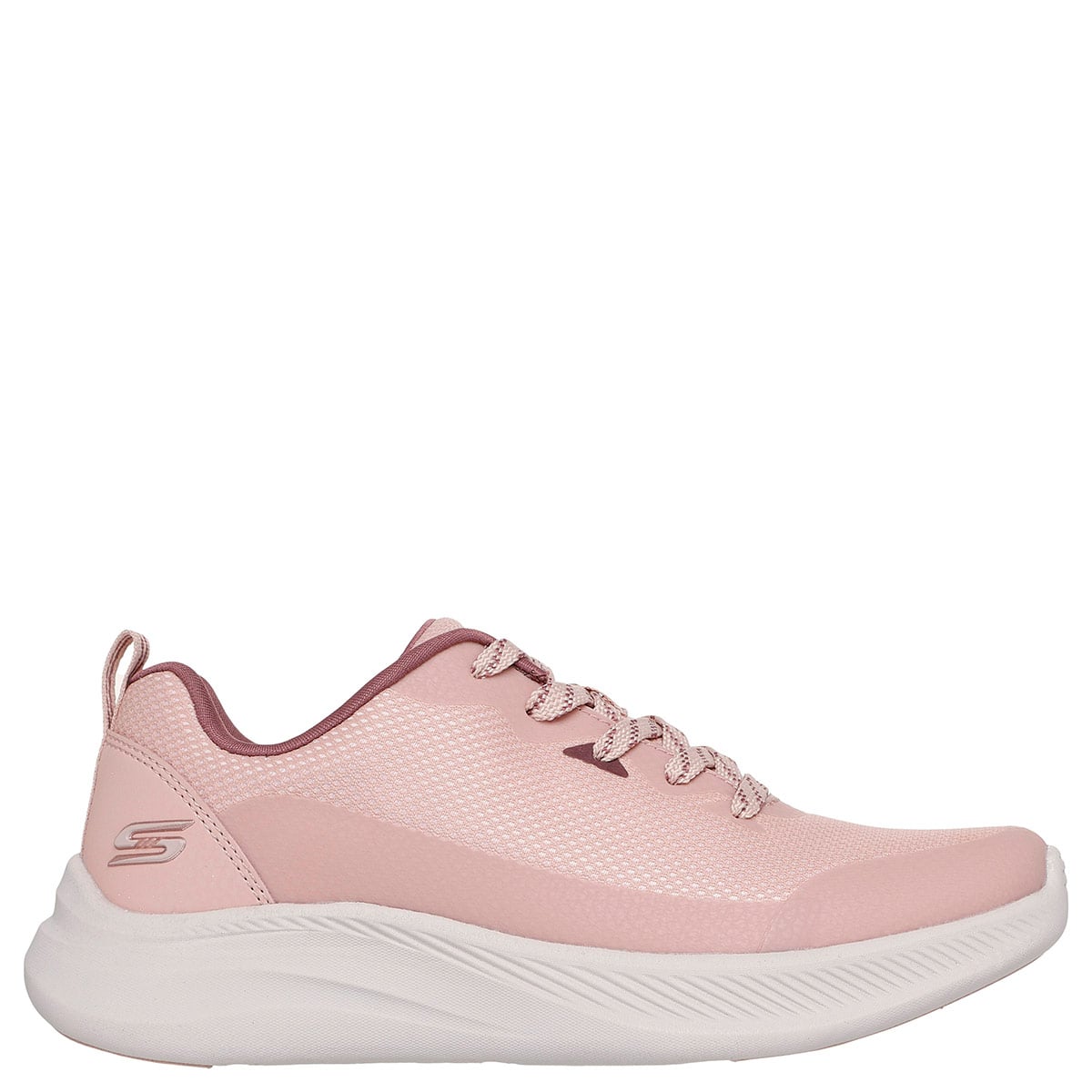 ZAPATILLAS MUJER SKECHERS URBANO ROSADO BOBS MODA FLEX - 1