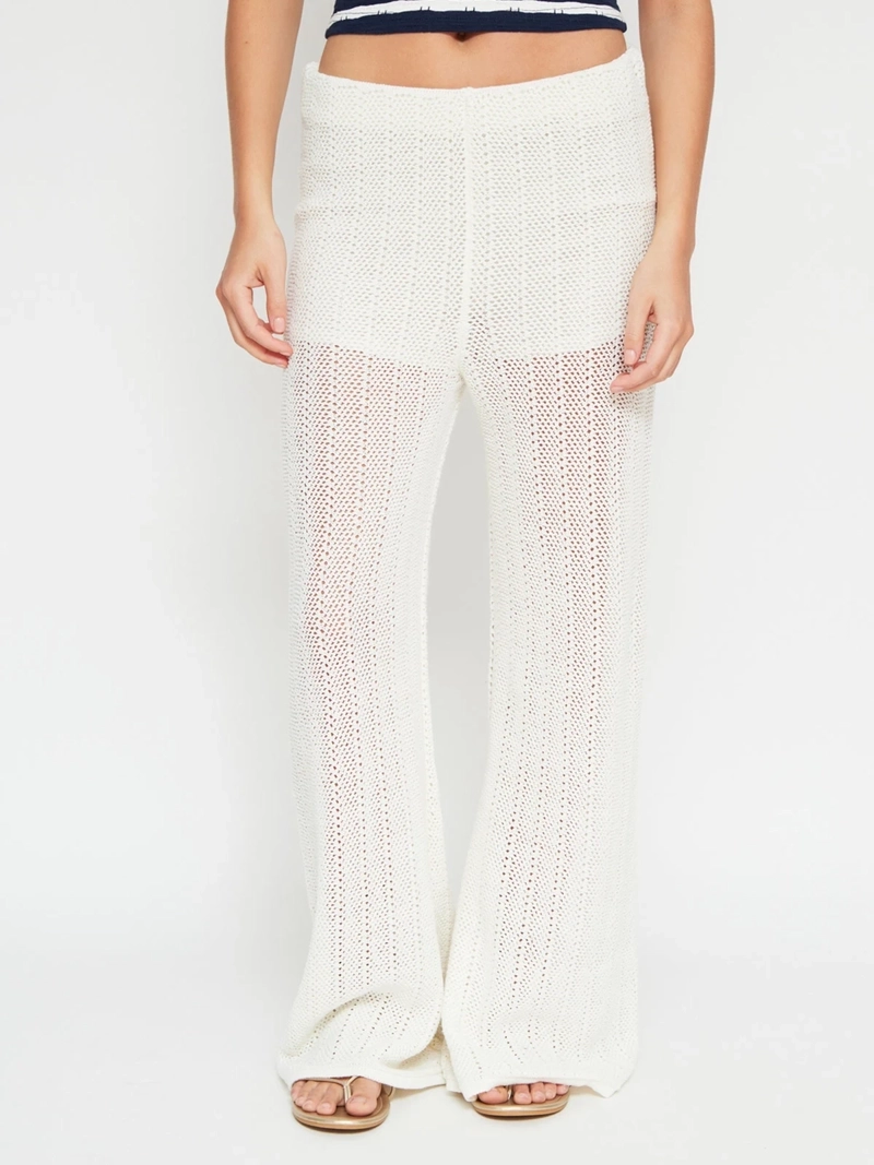 PANTALÓN MUJER INDEX TEJIDO TRANSPARENCIA - 3