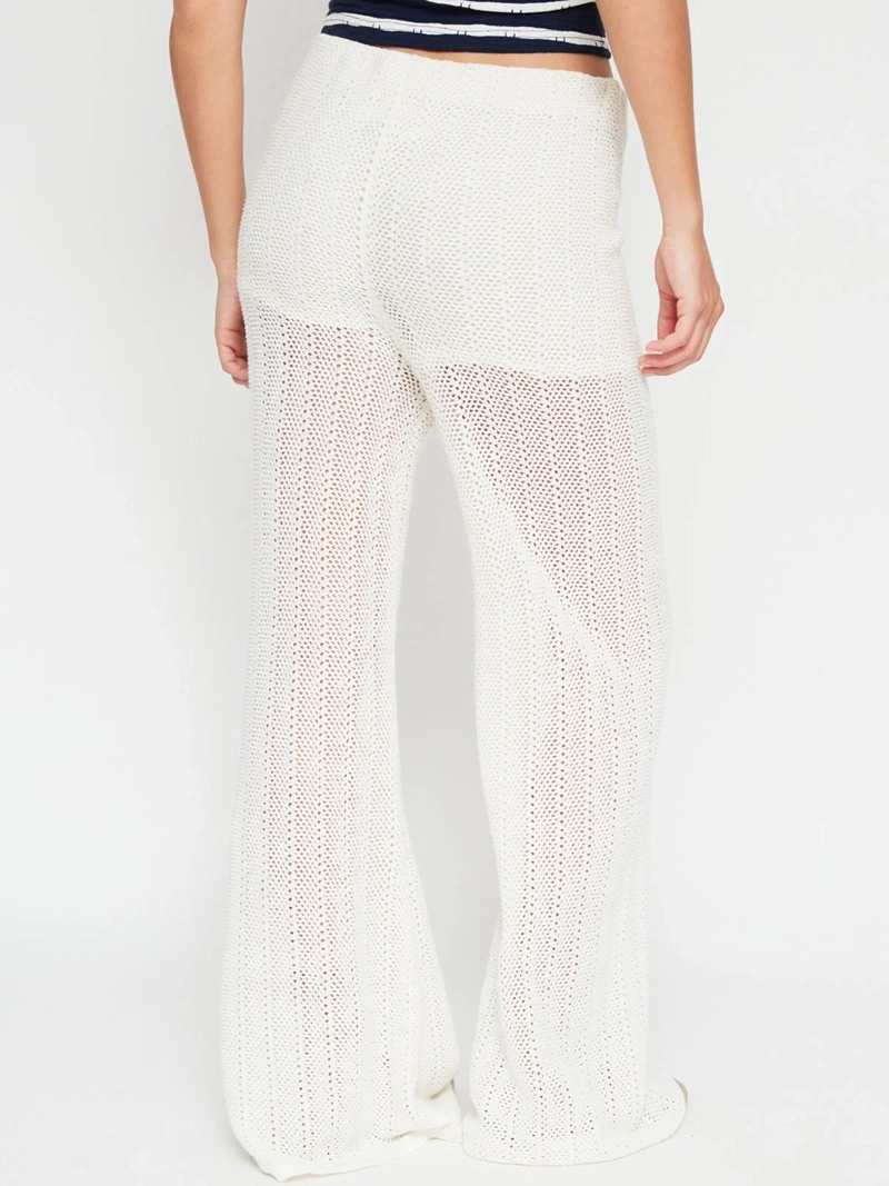 PANTALÓN MUJER INDEX TEJIDO TRANSPARENCIA - 4