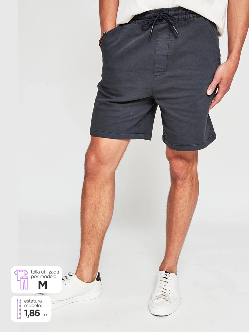 BERMUDA HOMBRE INDEX ALGODÓN