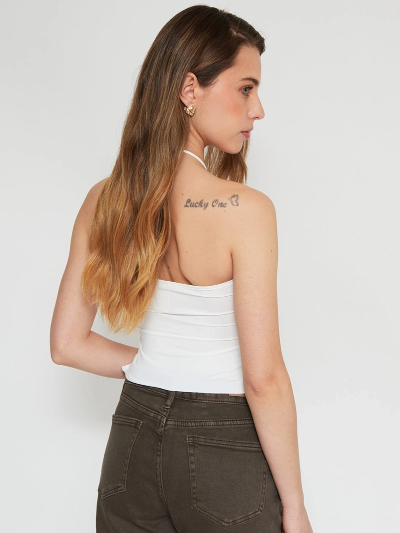 POLERA MUJER INDEX SIN MANGAS AMARRAS - 2