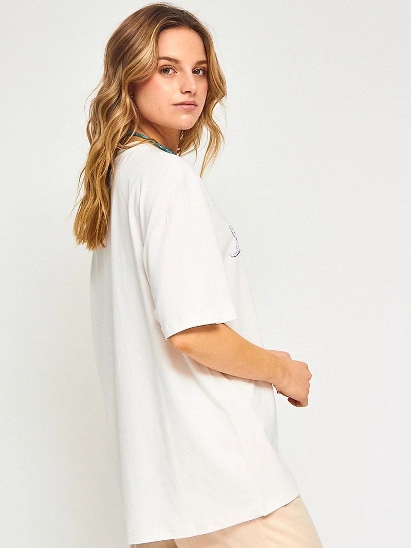 POLERA MUJER INDEX ALGODÓN MANGA CORTA ESTAMPADO - 2