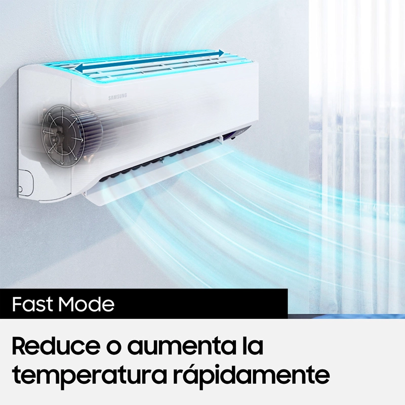 AIRE ACONDICIONADO SPLIT SAMSUNG AR40F24C0AM 24000 BTU FRÍO CALOR INVERTER - 4