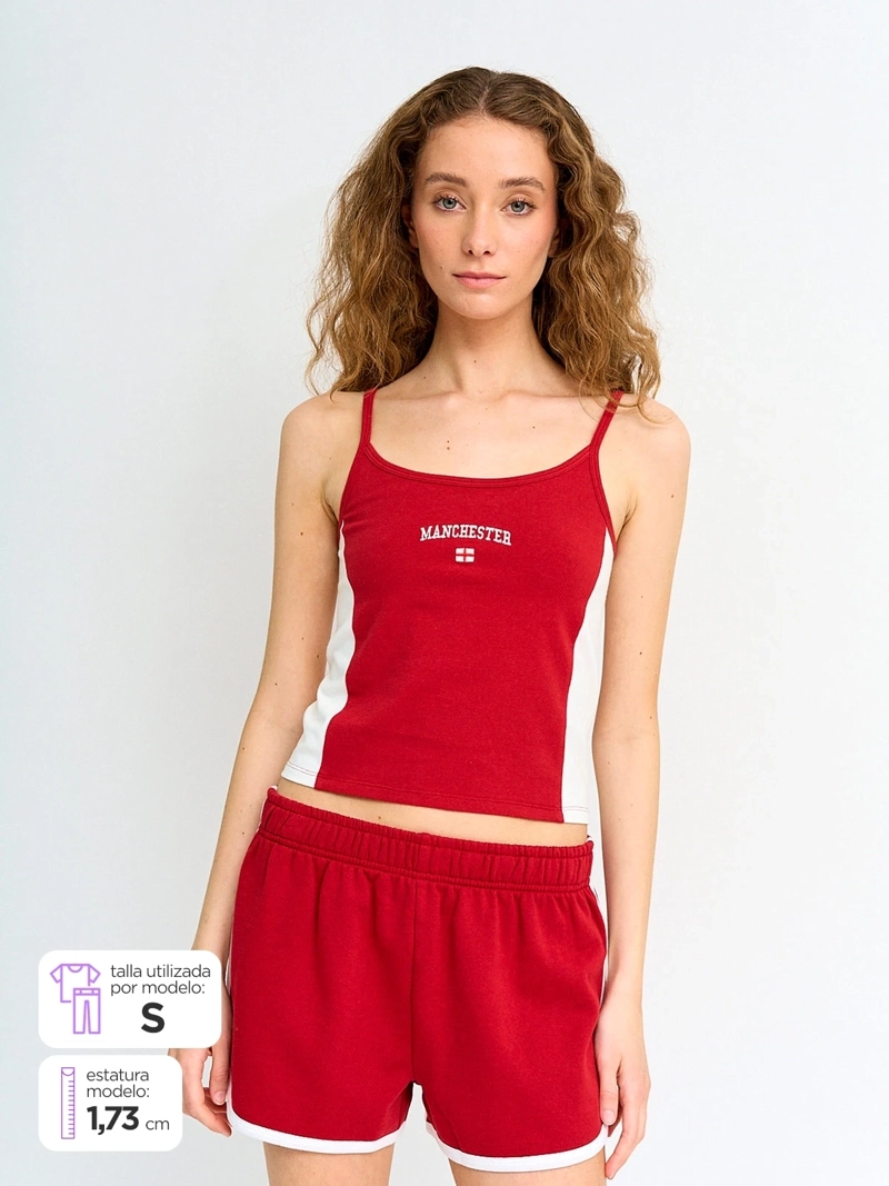 POLERA MUJER INDEX ALGODÓN SIN MANGAS - 1