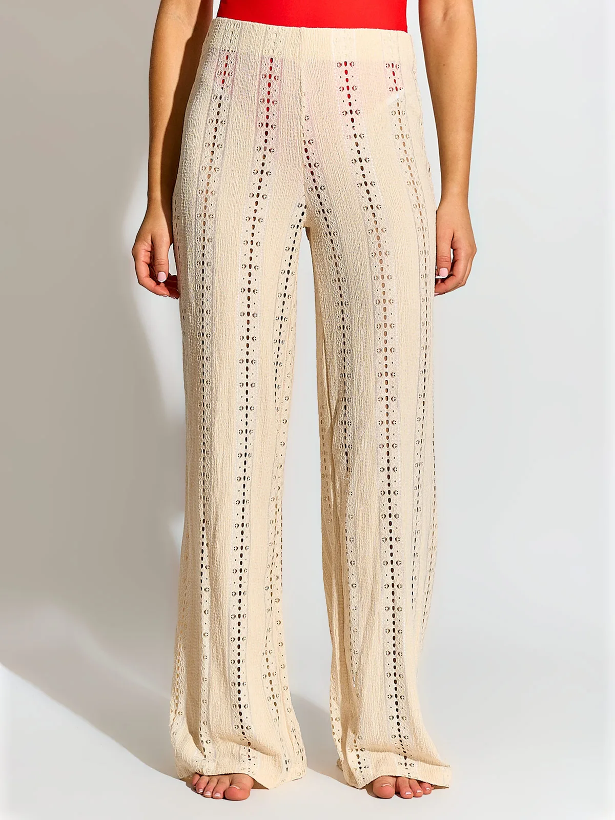 PANTALÓN MUJER INDEX ANCHO FLUIDO - 2
