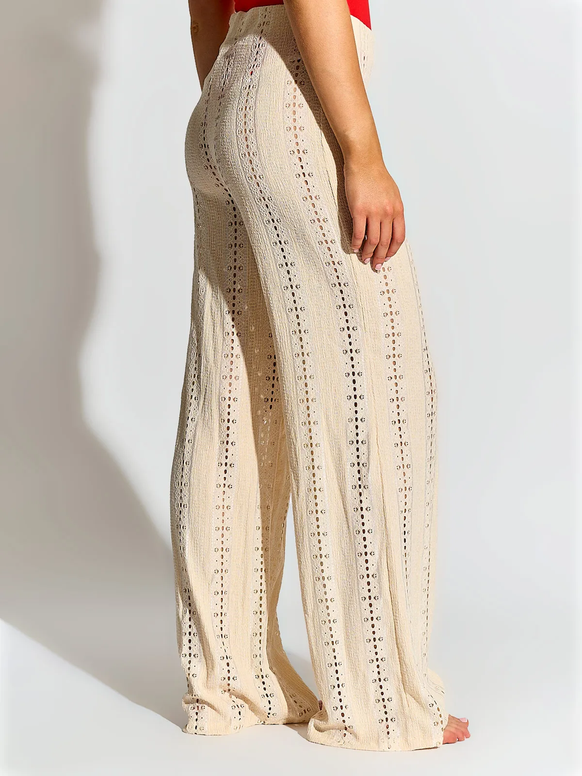 PANTALÓN MUJER INDEX ANCHO FLUIDO - 3