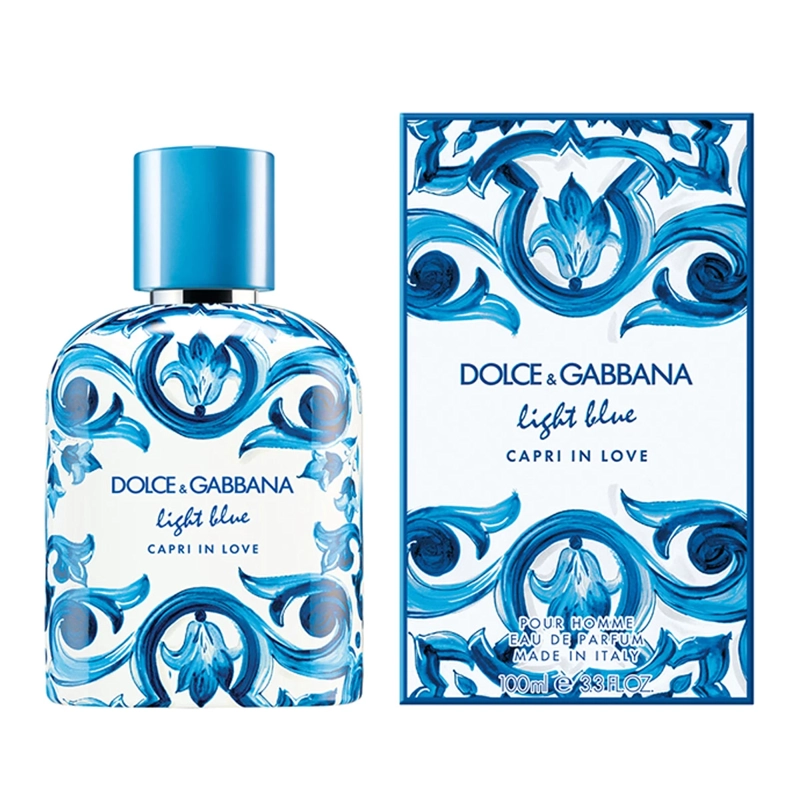 PERFUME DOLCE&GABBANA LIGHT BLUE CAPRI IN LOVE HOMBRE EDP 100 ML