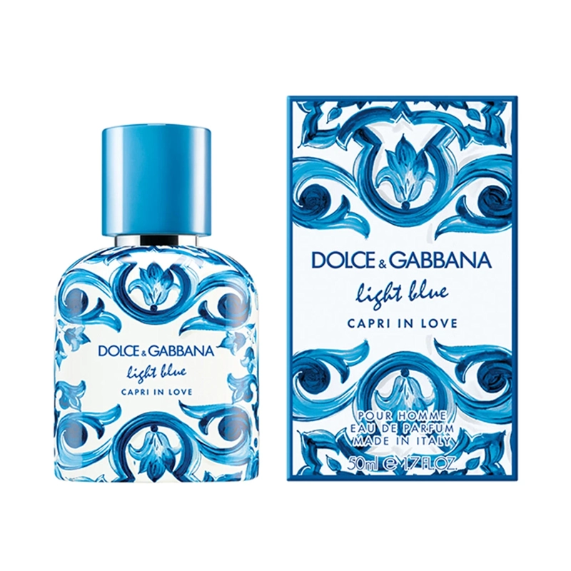 PERFUME DOLCE & GABBANA LIGHT BLUE CAPRI IN LOVE POUR HOMME HOMBRE EDP 50 ML - 2