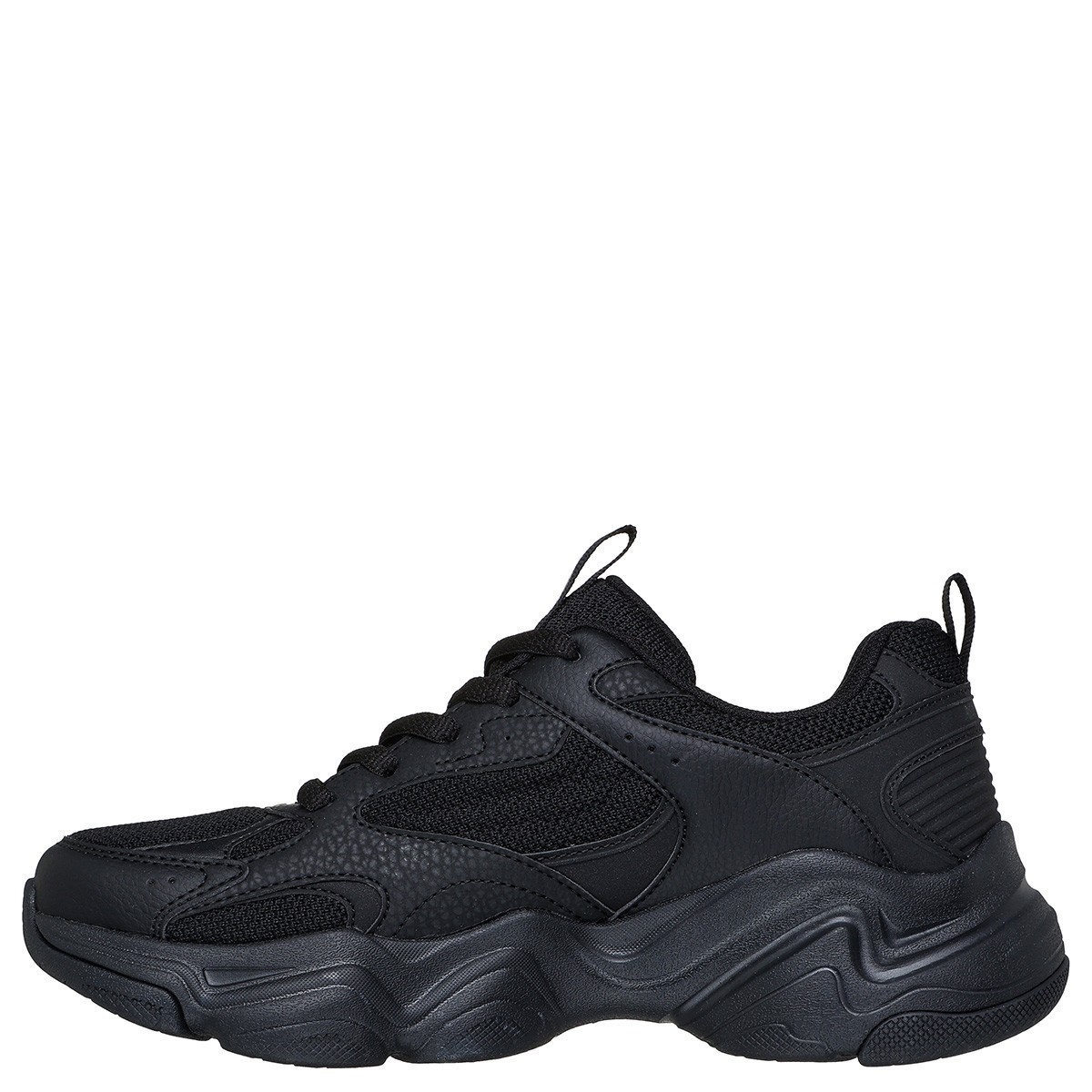 ZAPATILLAS MUJER SKECHERS CASUAL NEGRO BOBS SPORT DIEGO - 3