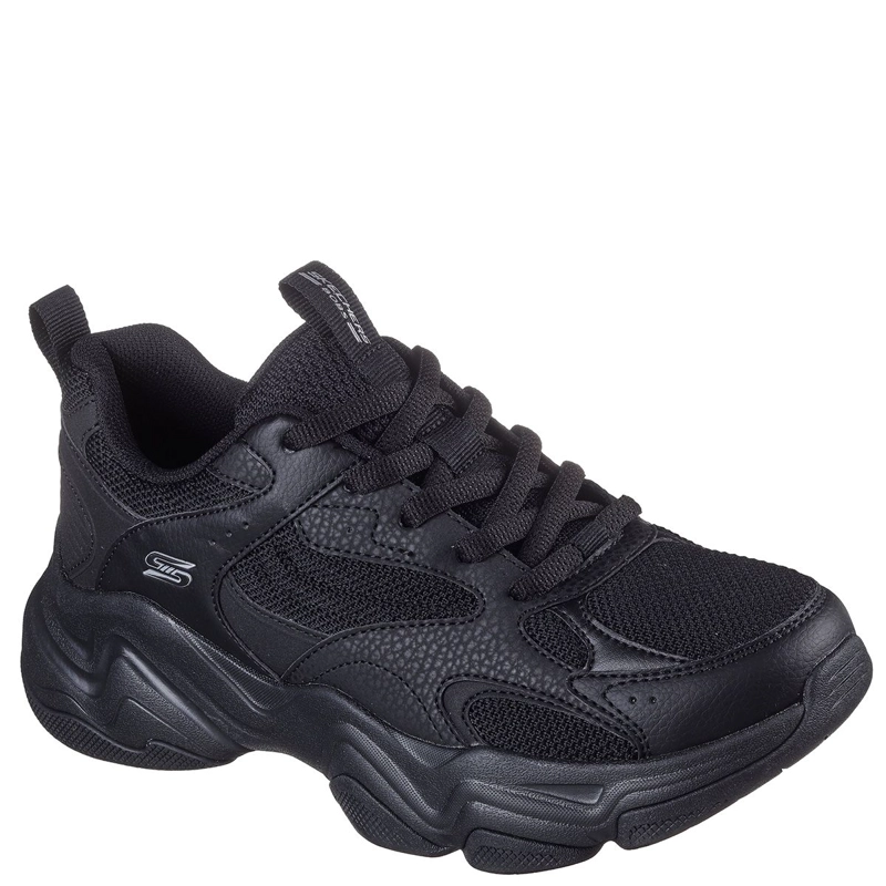 ZAPATILLAS MUJER SKECHERS CASUAL NEGRO BOBS SPORT DIEGO - 2