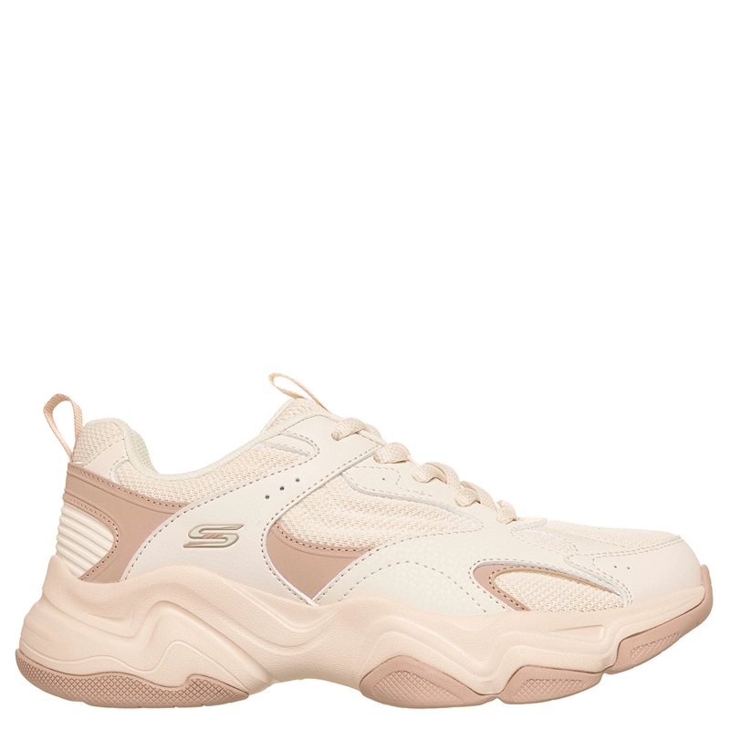 ZAPATILLAS MUJER SKECHERS CASUAL BEIGE BOBS SPORT DIEGO - 1