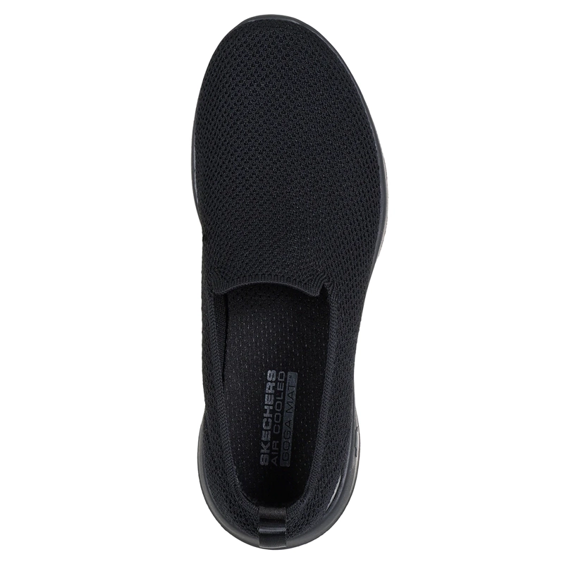 ZAPATILLAS MUJER SKECHERS CASUALES NEGRO GO WALK JOY - 4