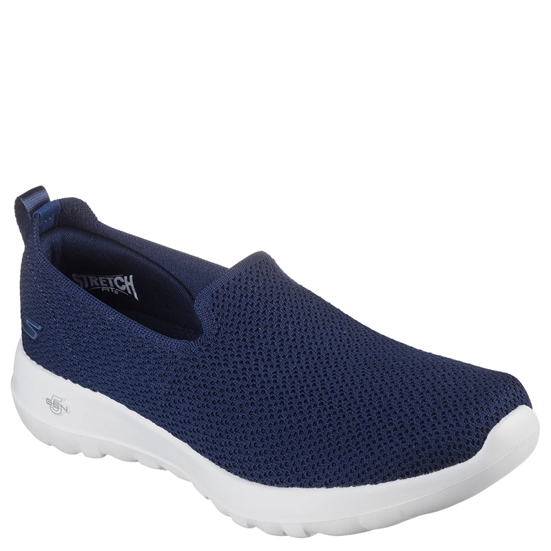 ZAPATILLAS MUJER SKECHERS CASUALES AZUL MARINO GO WALK JOY - 2
