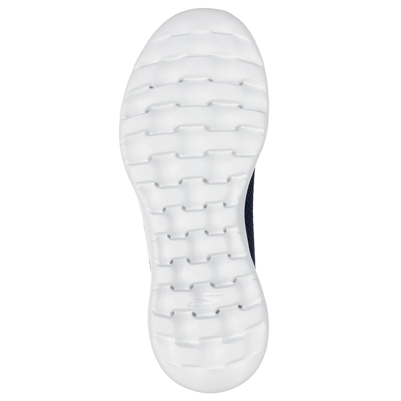 ZAPATILLAS MUJER SKECHERS CASUALES AZUL MARINO GO WALK JOY - 5