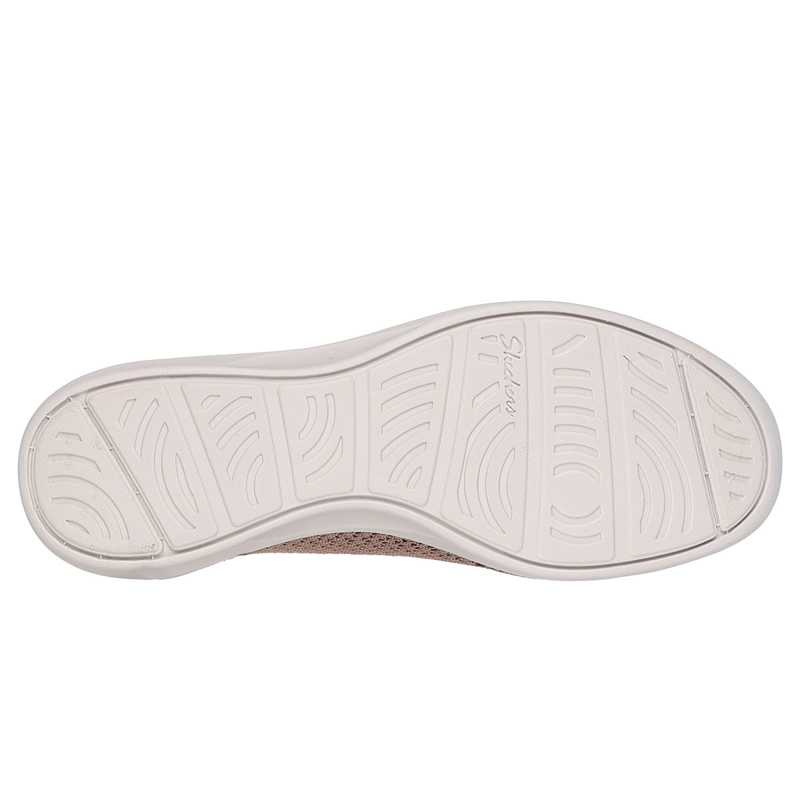 ZAPATILLAS MUJER SKECHERS CASUALES TAUPE SLIP-INS ARYA - 5