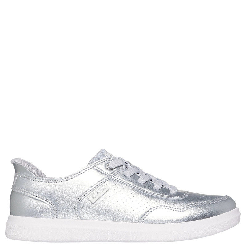 ZAPATILLAS MUJER SKECHERS CASUALES PLATEADO BOBS D'VINE