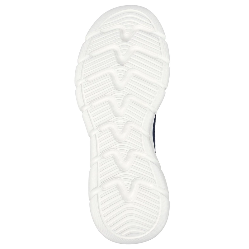 ZAPATILLAS MUJER SKECHERS CASUALES AZUL MARINO BOBS SPORT B FLEX HI - 5