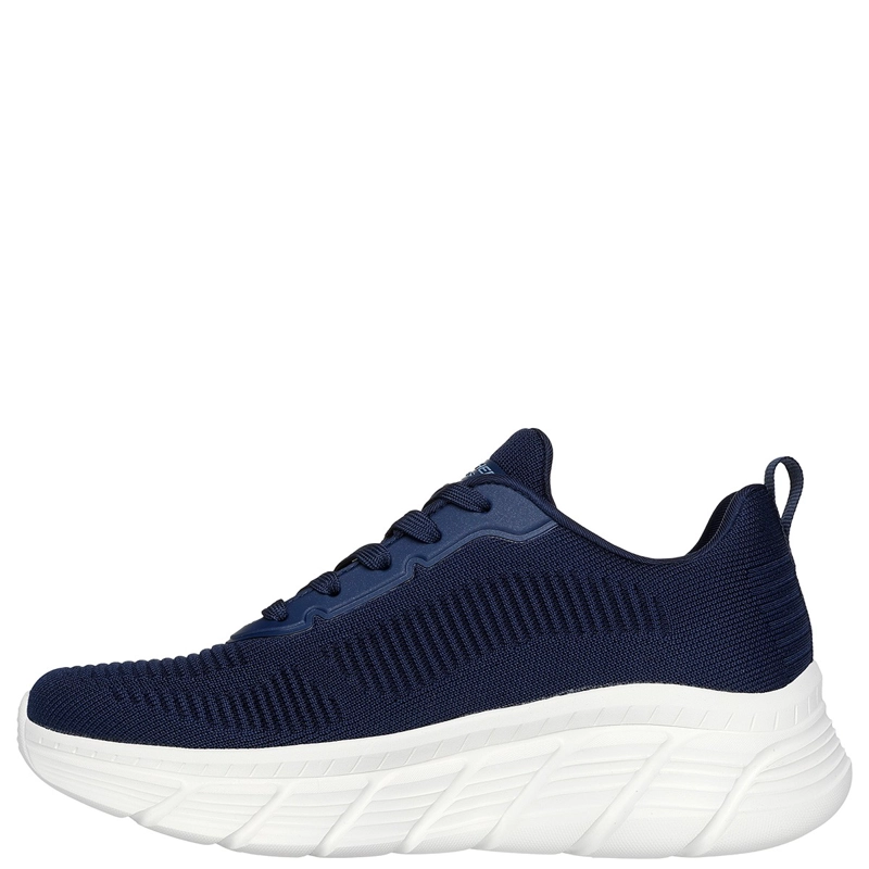 ZAPATILLAS MUJER SKECHERS CASUALES AZUL MARINO BOBS SPORT B FLEX HI - 3