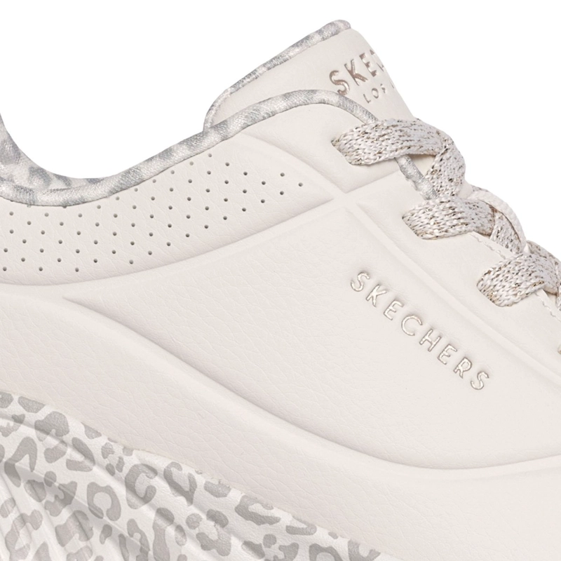 ZAPATILLAS MUJER SKECHERS URBANAS BLANCO UNO LITE - 3