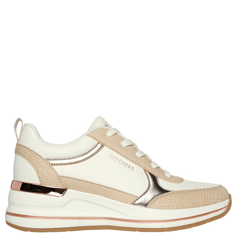 ZAPATILLAS MUJER SKECHERS CASUAL BEIGE BILLION 2 - 1