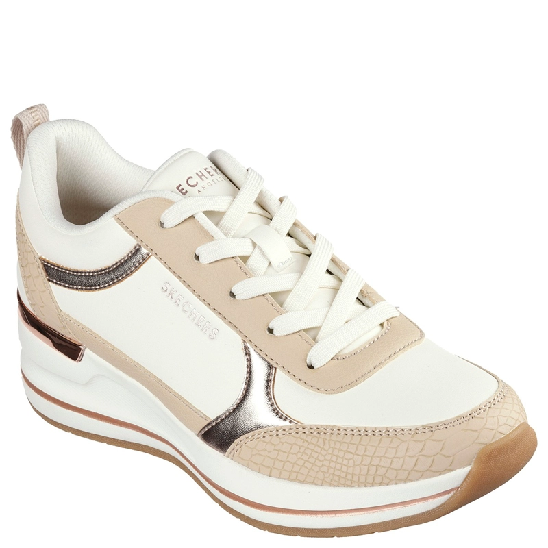 ZAPATILLAS MUJER SKECHERS CASUAL BEIGE BILLION 2 - 2