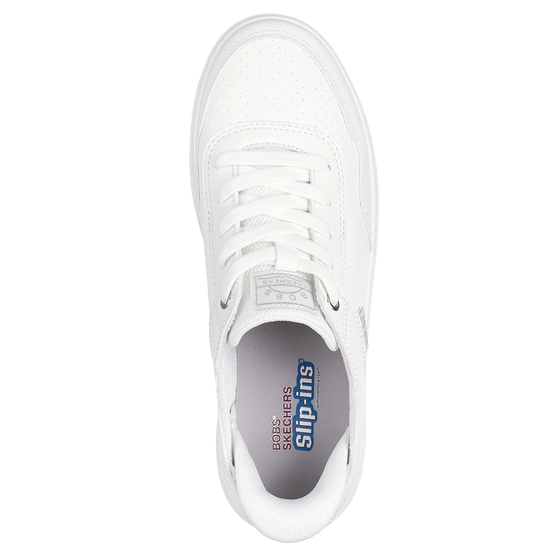 ZAPATILLAS MUJER SKECHERS CASUAL BLANCO SLIP-INS BOBS D'VINE  - 4