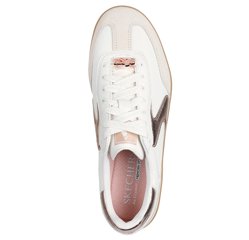 ZAPATILLAS MUJER SKECHERS URBANAS BLANCO HOTSHOT - 4
