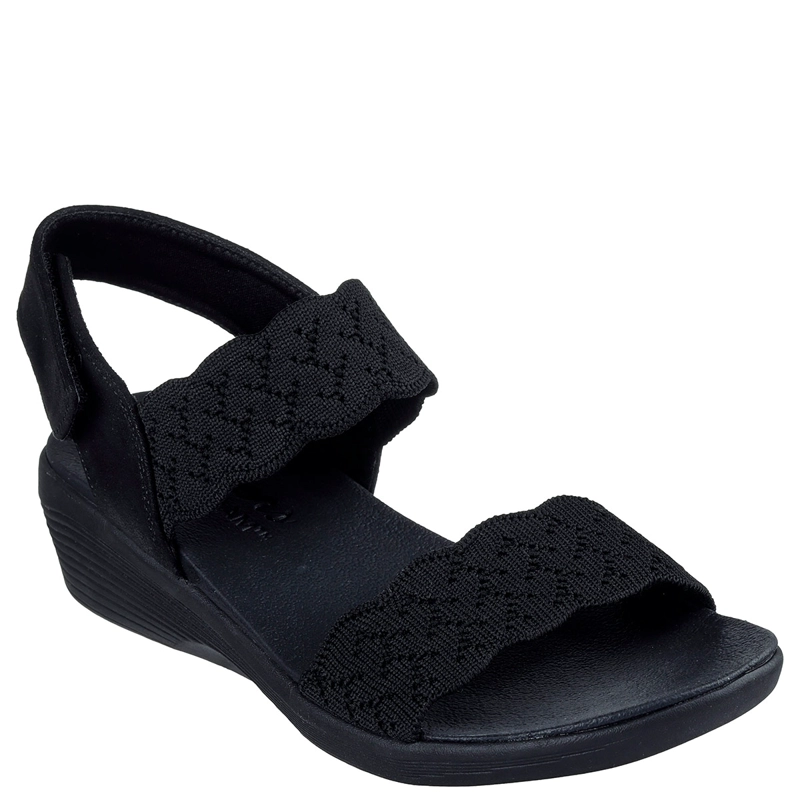 SANDALIAS MUJER SKECHERS NEGRO ARYA - 3