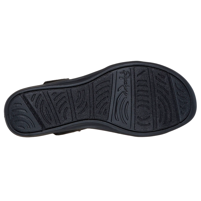 SANDALIAS MUJER SKECHERS NEGRO ARYA - 5