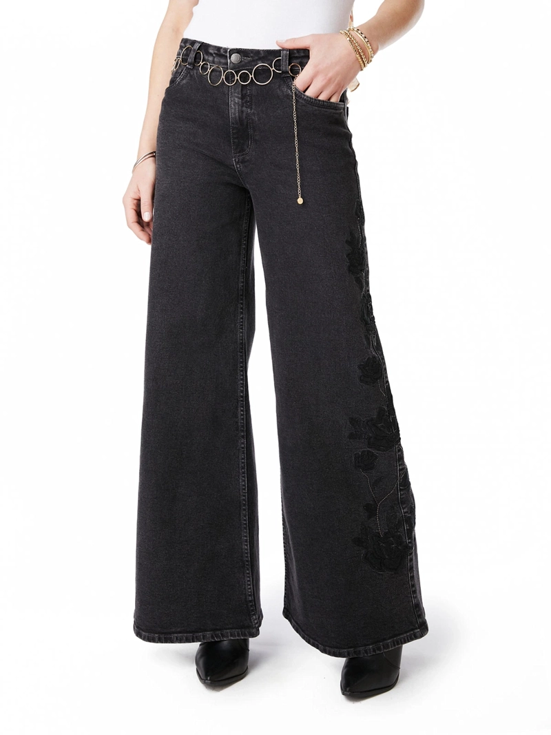 JEANS MUJER EFESIS ALGODÓN FLOWER - 2