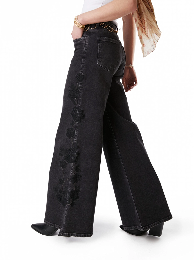 JEANS MUJER EFESIS ALGODÓN FLOWER - 3