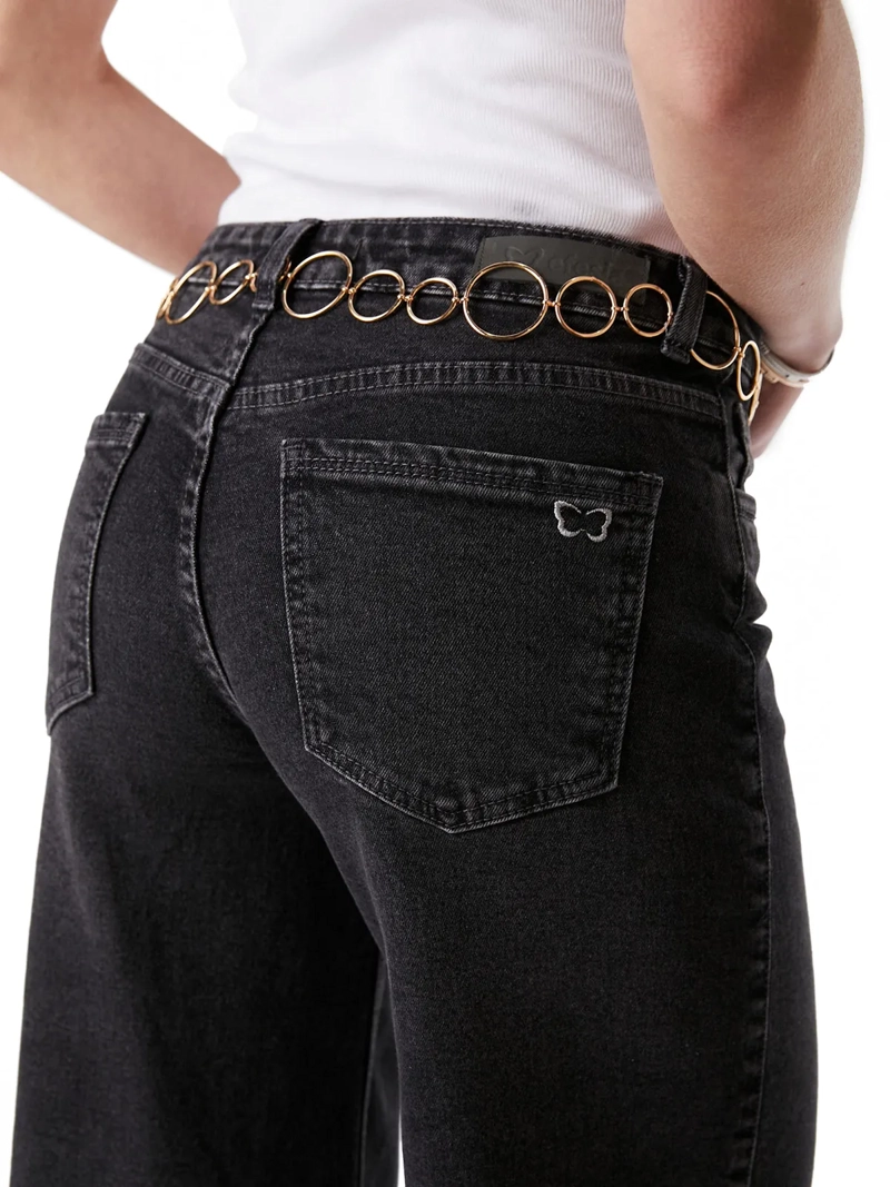 JEANS MUJER EFESIS ALGODÓN FLOWER - 5
