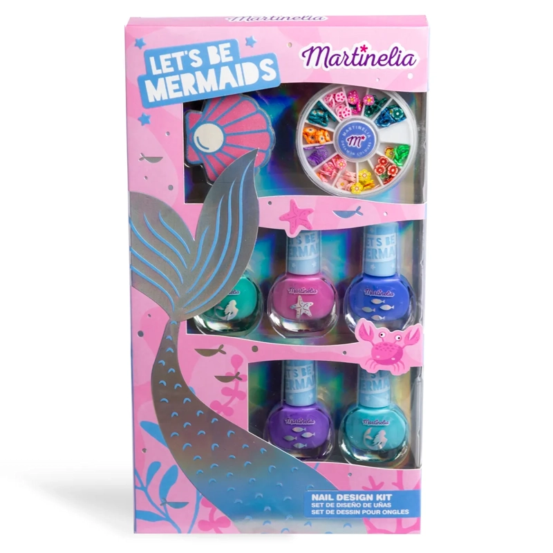 LET'S BE MERMAIDS NAILS DESIGN - 1