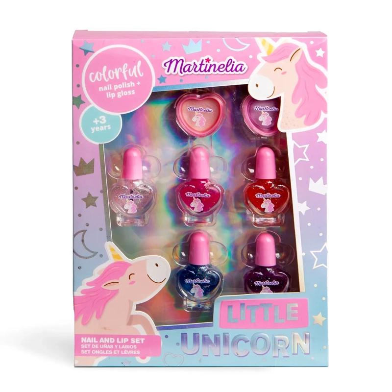 UNICORN NAIL POLISH LIP SET - 1