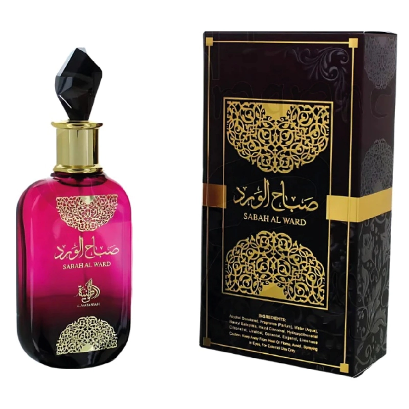 PERFUME AL WATANIAH SABAH AL WARD MUJER EDP 100 ML - 3