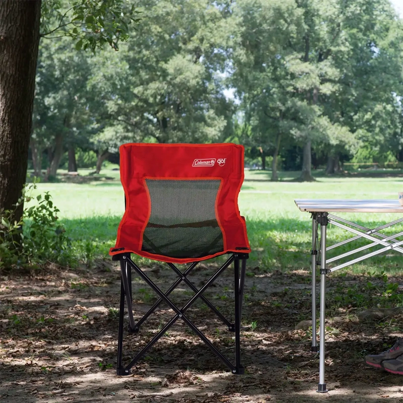 MUEBLE DE CAMPING COLEMAN SILLA QUAD GO ROJO - 5