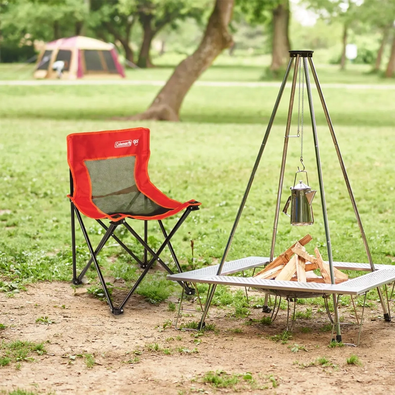 MUEBLE DE CAMPING COLEMAN SILLA QUAD GO ROJO - 6