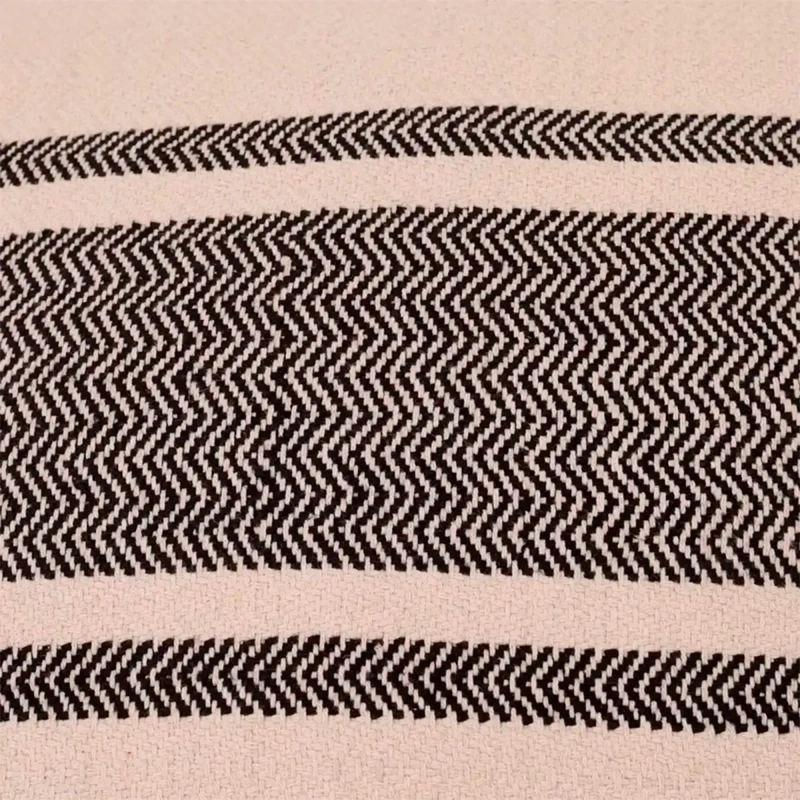 COJÍN MAISON LINETT HORIZONTAL TIERRA 50X50 CM - 6